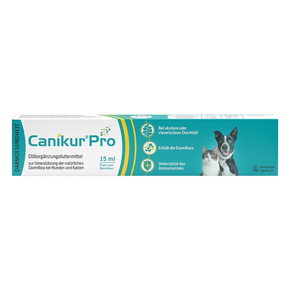 Boehringer Ingelheim VETMEDICA GmbH Canikur Pro Paste Hund & Katze zur Unterstützung der Darmflora 05499984