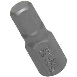 BGS 4954 Bit Nuss Stecknuss Innensechskant 8mm HX8 Antrieb Außensechskant 10mm (3/8")