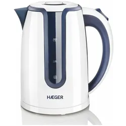 Haeger EK-22B.018A, Wasserkocher, Blau, Weiss