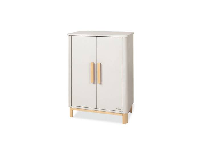 Pinolino Puppenkleiderschrank Malea, Natur, Beige, Holz, Buche, 48x65x30 cm, Spielzeug, Kinderspielzeug, Puppen & Puppenzubehör, Puppenzubehör