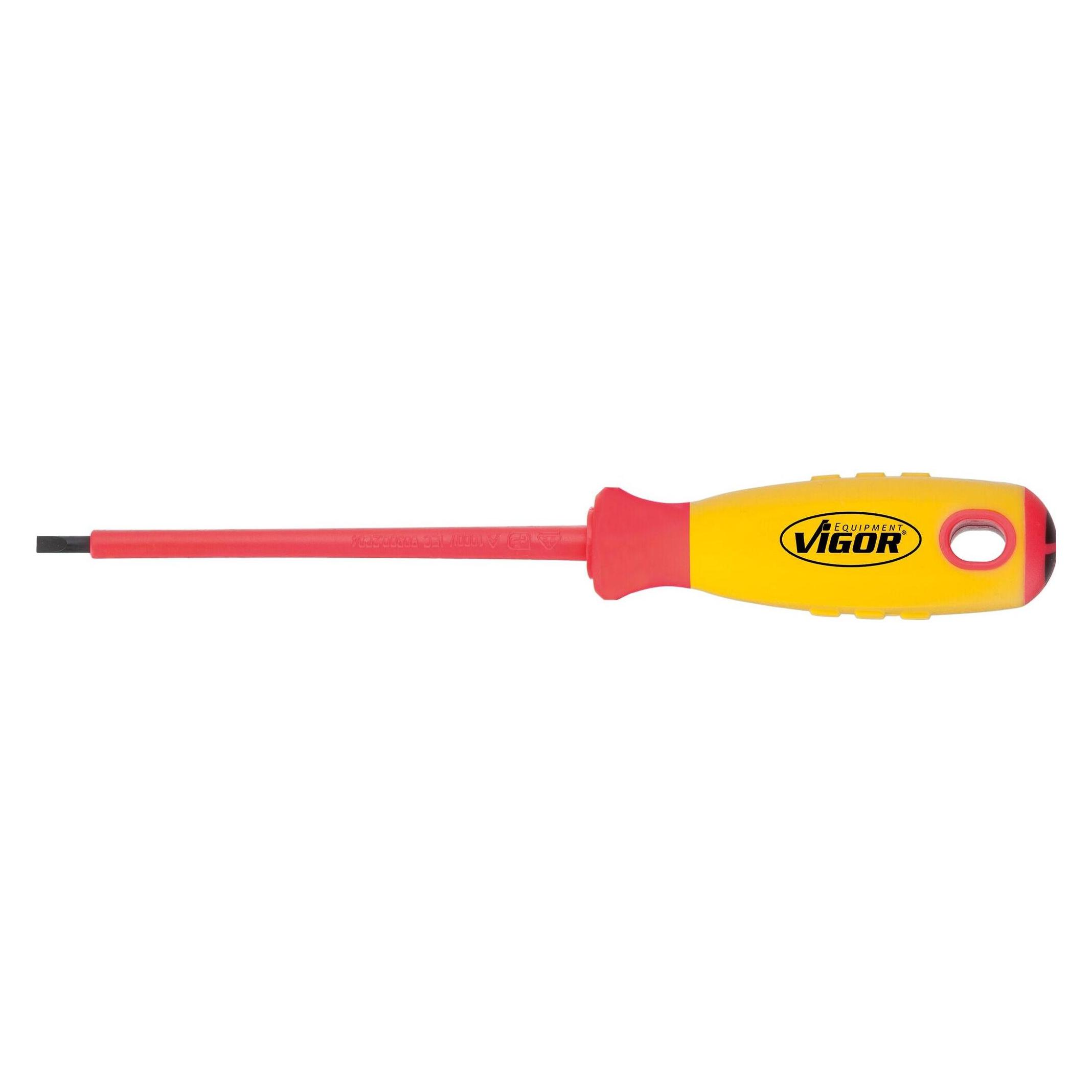 Vigor VDE Schlitz-Schraubendreher V2028 Schlitz Profil 0.5 x 3 mm (Schlitzschrauben) (V2028)