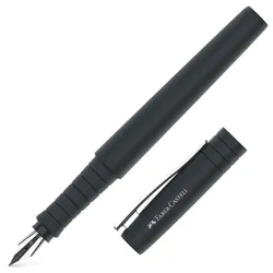 FABER-CASTELL Poly Pen Patronenfüller schwarz