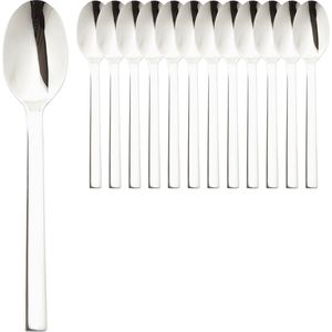 Solex Esslöffel Maya 122690, 21,3 cm, Edelstahl 18/10, silber poliert, 12 Stück