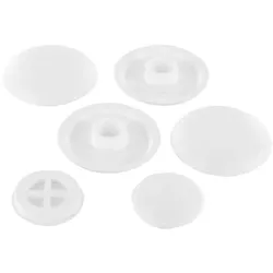Ideal Standard Sitzpufferset Flat CONNECT TV16567 für WC-Sitz