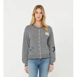 Weekend Max Mara für Damen. 2625346041650 Jacke Teiera marineblau (S), Lässig, Baumwolle, Langarm