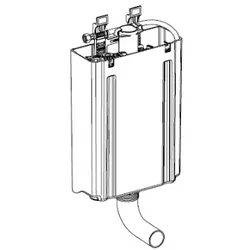 LAUFEN Kunststofftank mit Innengarnitur+Befestigung, für SPK Universal H828661 (bis 06/2017) H8976650000001
