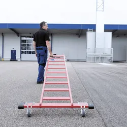 Günzburger Steigtechnik Nachrüstsatz 2x "roll-bar" für nivello-Traverse Standard-Traverse GFK-Traverse  - 019634