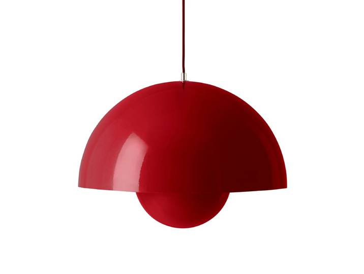 &Tradition - FlowerPot Pendelleuchte VP2, zinnoberrot
