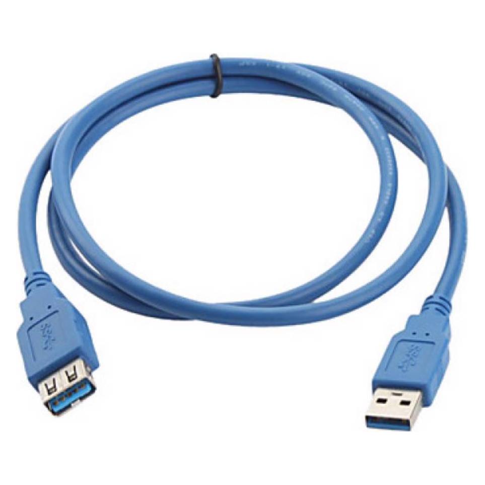 Techly USB 3.0 Verlängerungskabel (0.50 m, USB 3.2 Gen 1) (ICOC-U3-AA-005-EX)