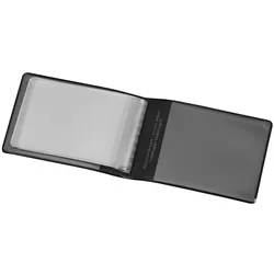 VELOFLEX Kreditkartenhülle 11,5 x 7,8 schwarz