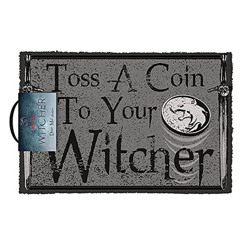 The Witcher Toss A Coin To Your Witcher Deuvelmat 60 x 40 cm