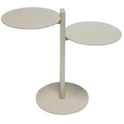 Hübsch, Couchtisch + Beistelltisch, Platform Side Table Sand (52 x 25 x 44 cm)