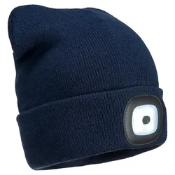 LED Wintermütze "B029" - marine
