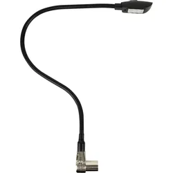Showgear GooseLight XLR, CW 40 cm - 4-polig rechtwinklig