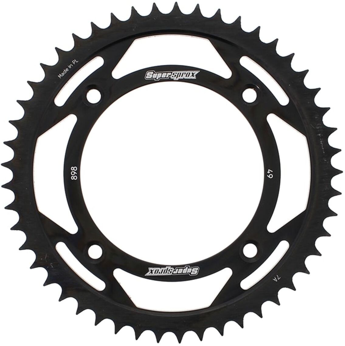 Crémaillère arrière SUPERSPROX RFE-898:49-BLK