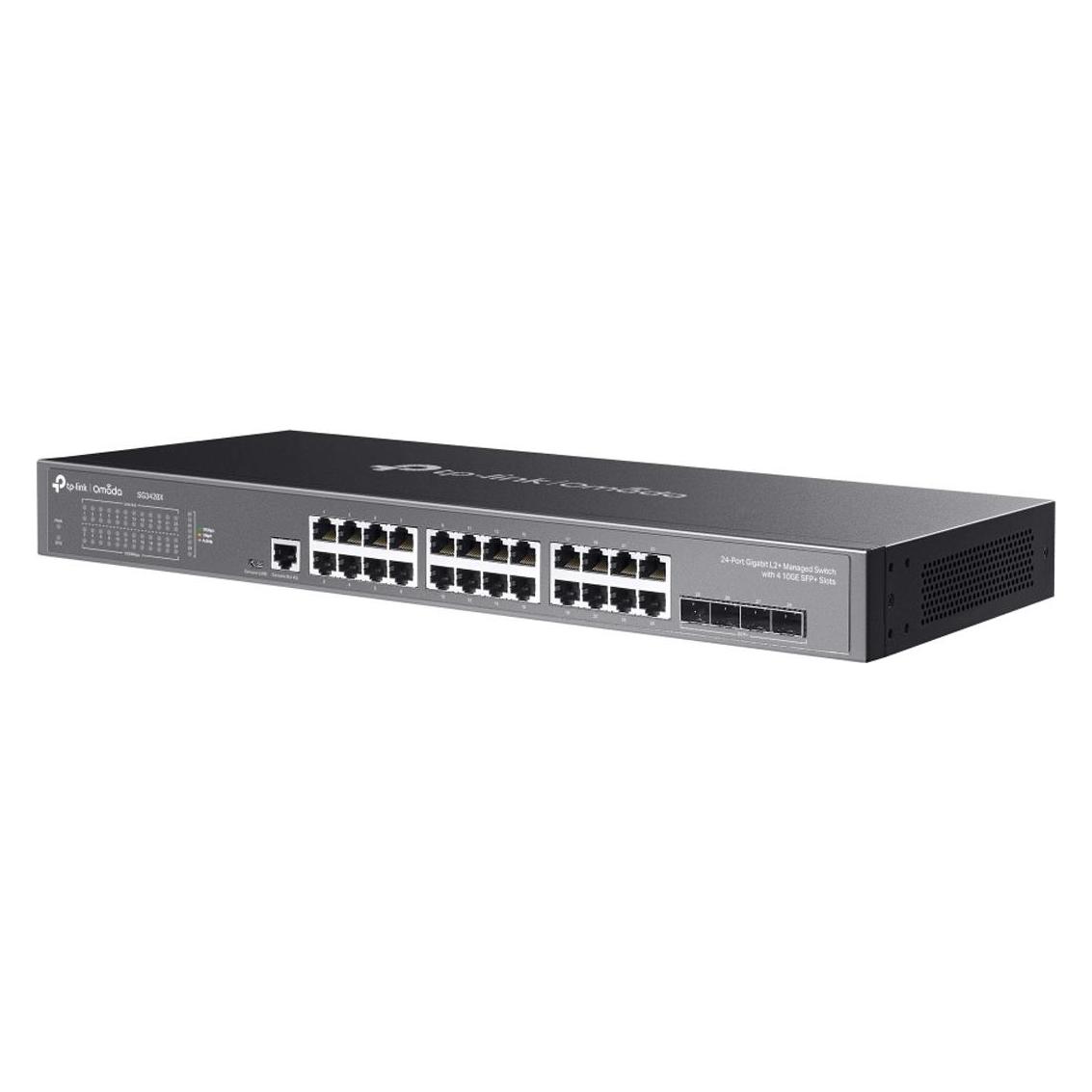TP-Link TL-SG3428X 24-Port Gigabit L2+ Managed Switch (28 Ports) (SG3428X)