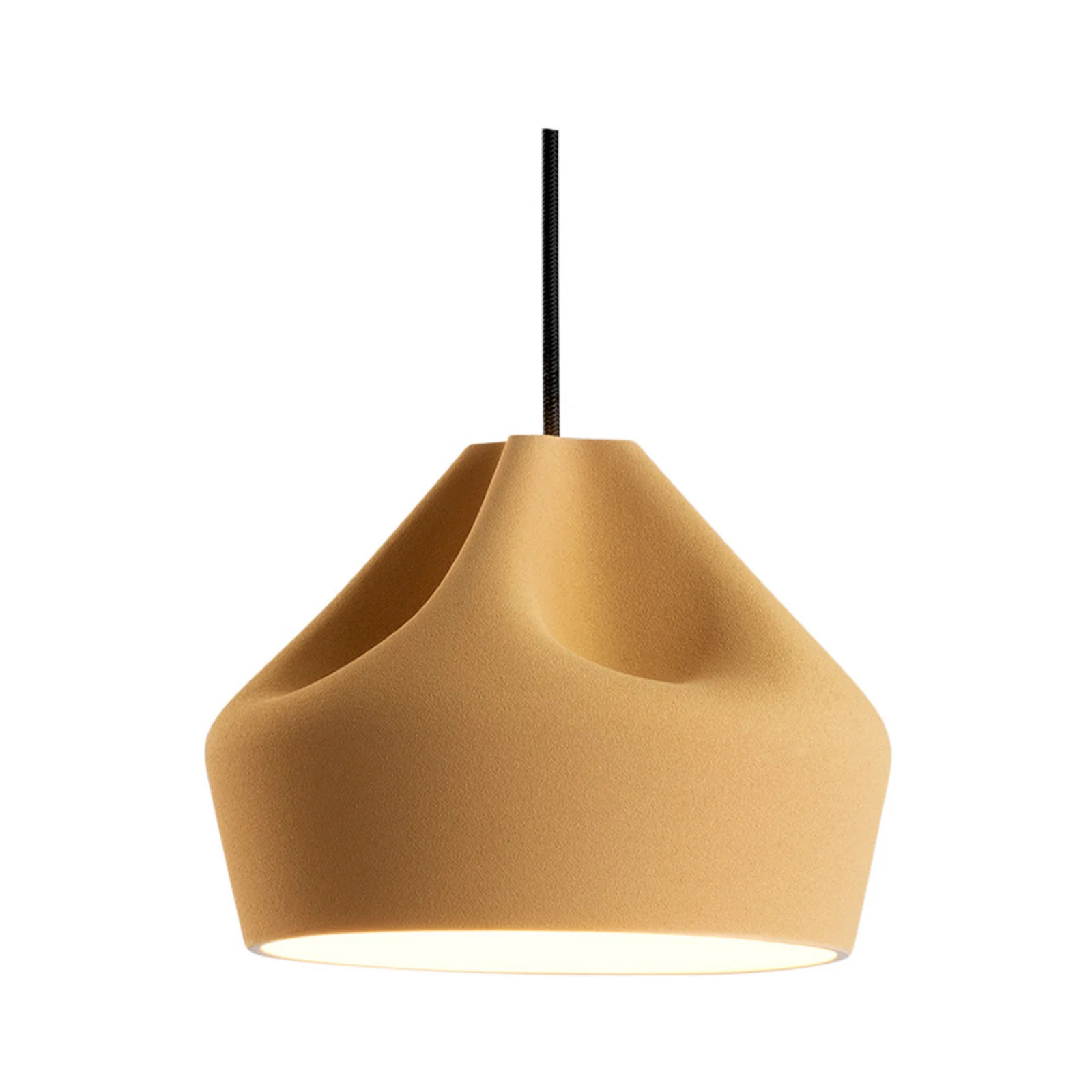 Marset Pleat Box 24 LED Hanglamp Ocher/Wit