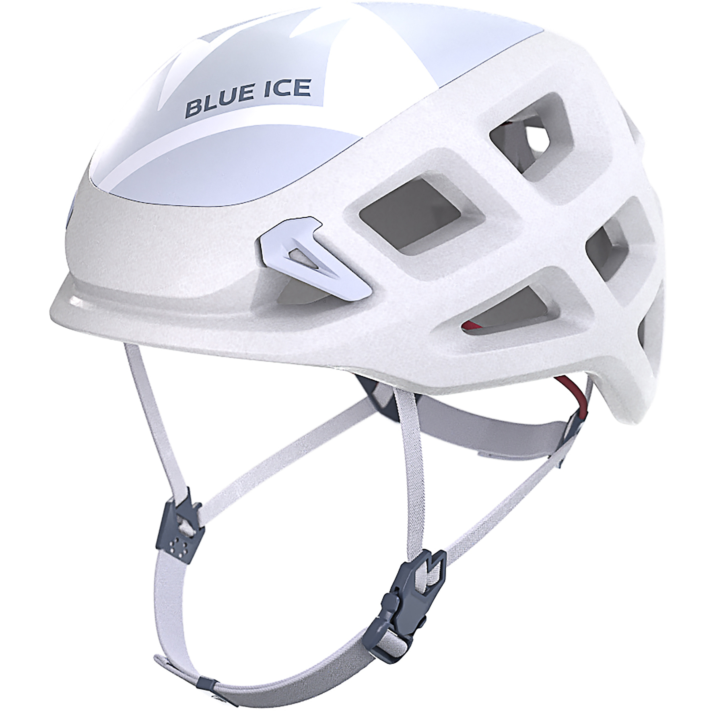 Blue Ice Blast Kletterhelm Kletterhelme weiss Größe S-M | 52-58CM Alpinklettern | Klettersteig | Hochtour