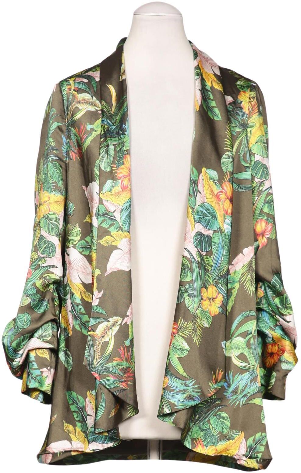 Promod Damen Blazer, Mehrfarbig, Gr. EU 34, Synthetik - Second Hand