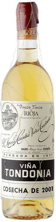 Bodegas R. López de Heredia Viña Tondonia Viña Tondonia Gran Reserva Blanco 2001 - Vino Blanco 75 cl D.O. Rioja
