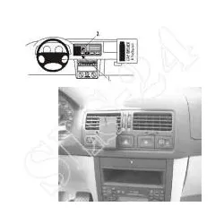 BRODIT 852692 ProClip Halterung - für VW Volkswagen Bora 1999 - 2005 Halter