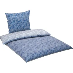 Novel Satin Bettwäsche 155/220cm ALLIUM MARINE - B/L ca. 155.00x220.00