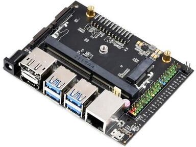 CaseAndConnect Waveshare Jetson Nano Development Board AI Development Kit Carrier Board With 16GB EMMC Waveshare Jetson Nano Development Board AI Development Kit Carrier Board With 16GB EMMC