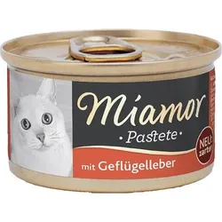 Miamor Pastete Geflügelleber 85g Dose