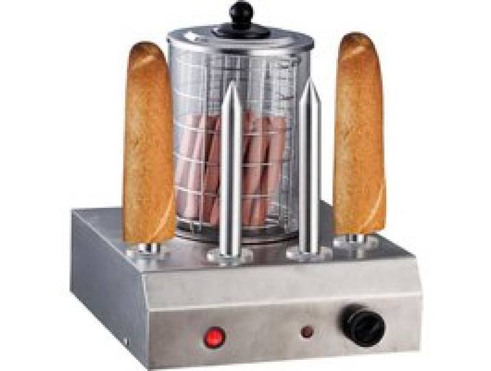 Appareil à hot-dogs - GUZZANTI - GZ 464 - 600 W - 20 saucisses - 4 accessoires