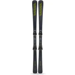 K2 Herren Ski BLUR 74 - MXC 12 TCx light Quikclik black - anthracite SET, Größe 162 in Grau Grau