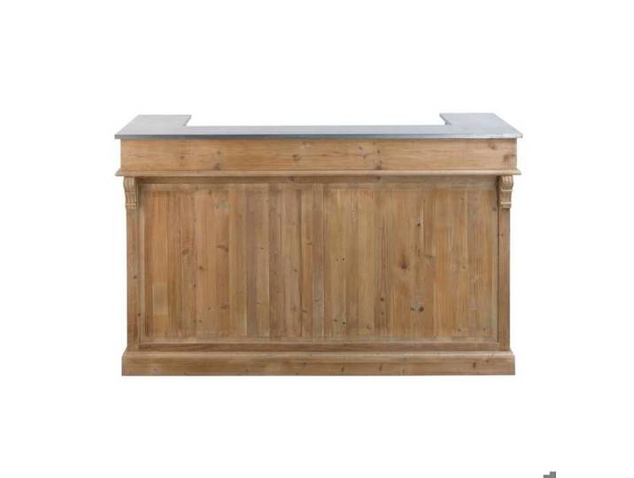 Meuble bar en bois recyclé 180 cm Garance