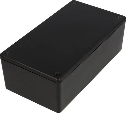 Hammond Electronics 1591XXUSBK 1591XXUSBK Gehäuse 123 x 123 x 57 ABS Kunststoff Schwarz 1St.
