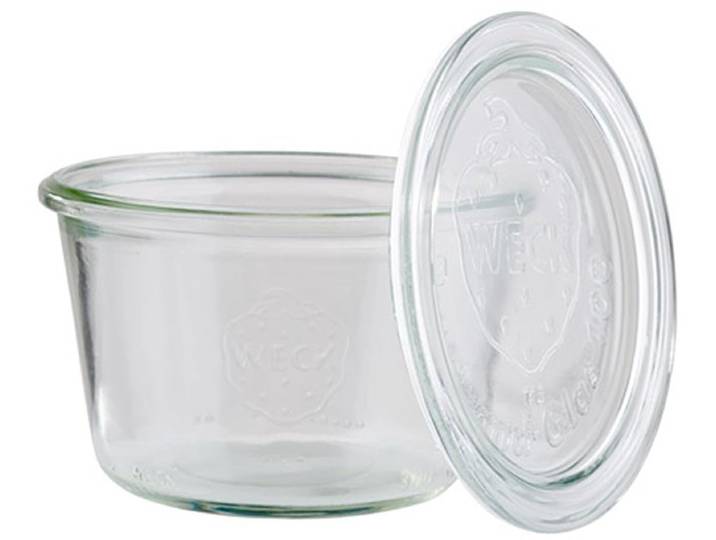 APS Voorraadpot - Bewaarpot - Vaatwasserbestendig - 3-Delige Set - Glas - Transparant - 370 ml