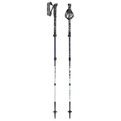 Leki - Skysolo FX Carbon Compact - Trekkingstöcke Länge 100 - 120 cm weiß/schwarz