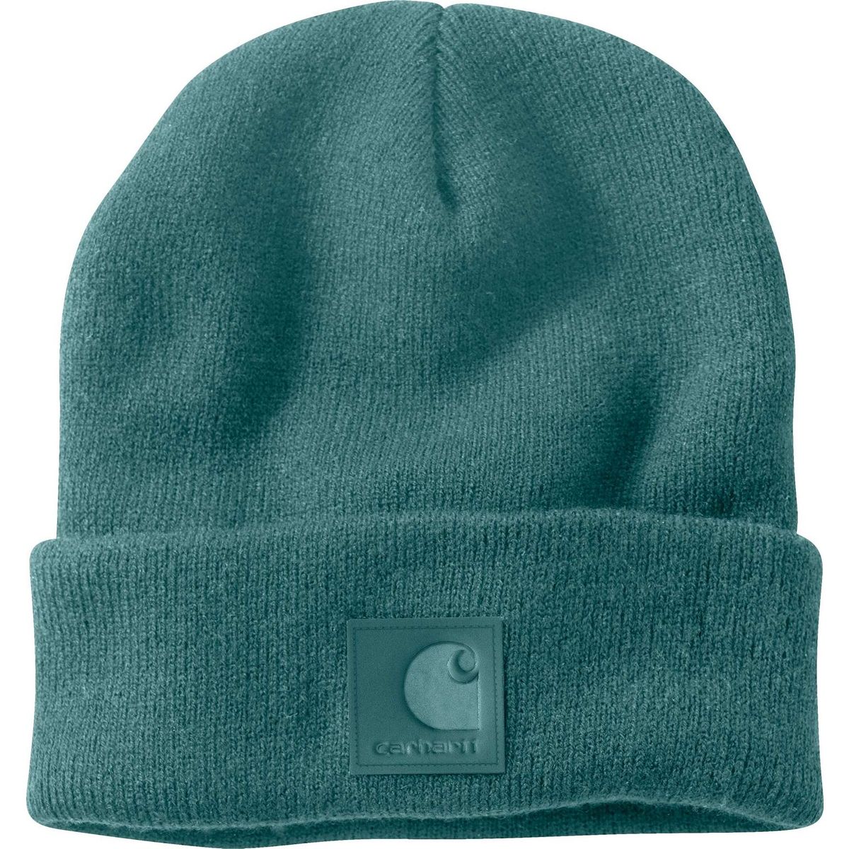 Carhartt Leatherette Watch Cap Beanie transformative teal (GO3) OS 101070-GO3OS