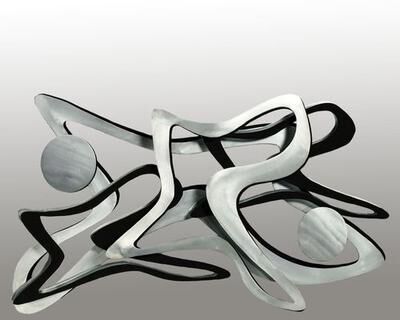 Touch of Class Rave Metal Wall Sculpture