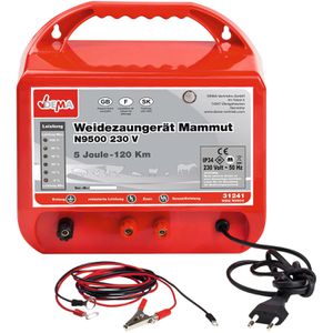 DEMA Weidezaungerät Mammut N9500, 31241, 230V Netzbetrieb, bis Zaunlänge 120 km