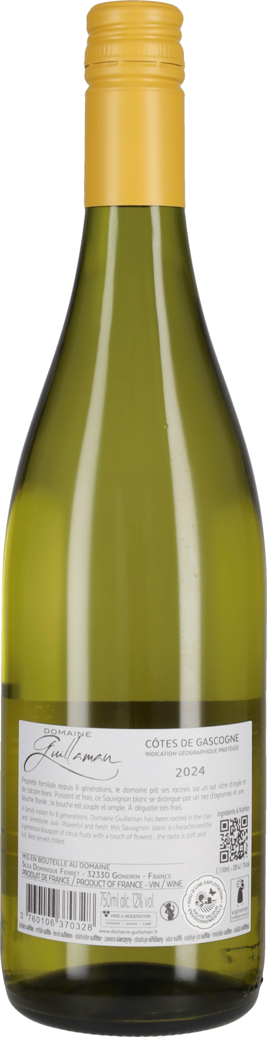 Sauvignon Blanc Domaine Guillaman 2025