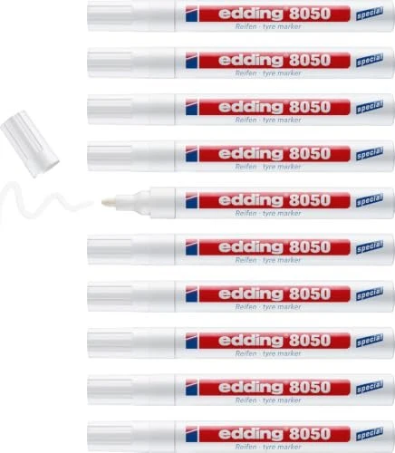 EDDING 8050 für Reifen, weiß