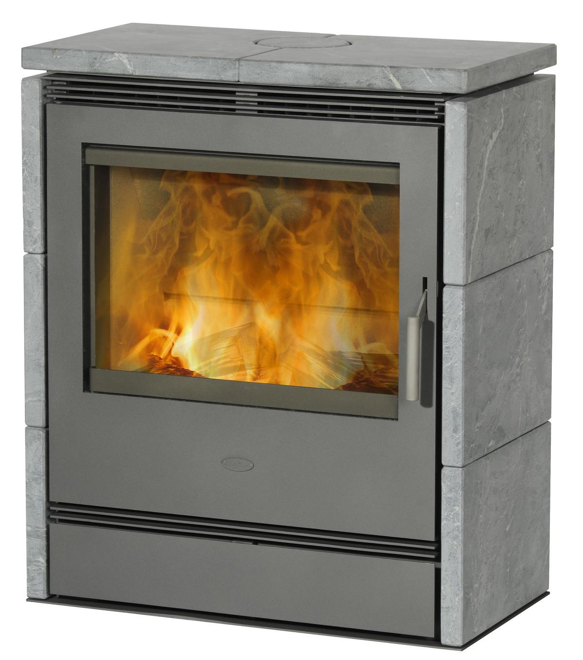 FIREPLACE Kaminofen Rönky Speckst. 9 kW H 977 x B 826 x T 439, 390 kg 08056396
