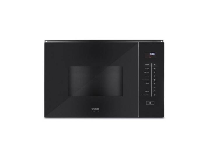 Caso Einbau-Mikrowelle E 25 MGS, Edles ‘Black-Glass’ Design
