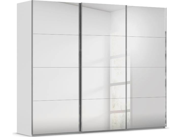 rauch Kleiderschrank Schrank Garderobe Schlafzimmerschrank SCALE-FYRA edle viergeteilte Türen, Spiegelfront und viele Farben MADE IN GERMANY