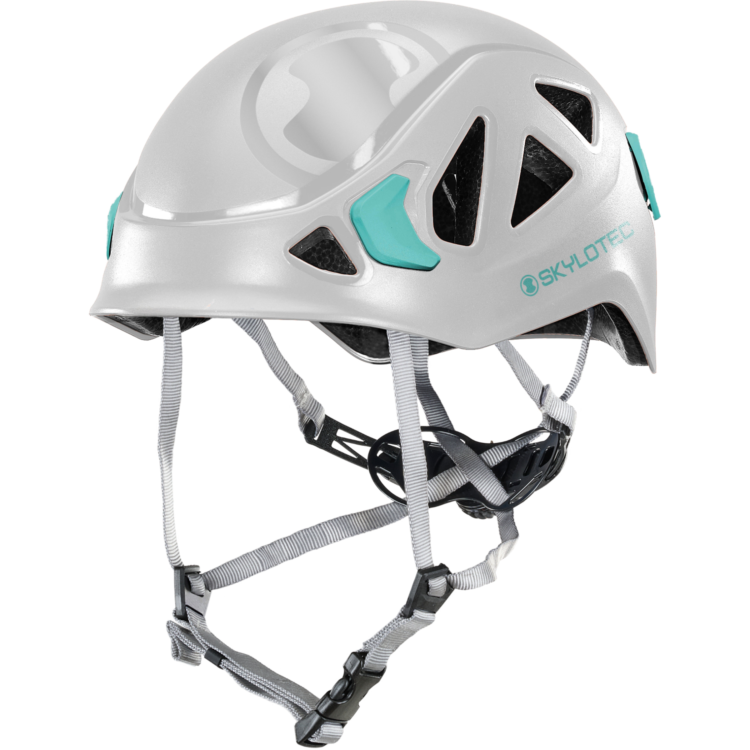 Skylotec Galaxy 2.0 Kletterhelm Kletterhelme white-aquamarine Größe 54-62CM Alpinklettern | Bergsteigen | Sportklettern