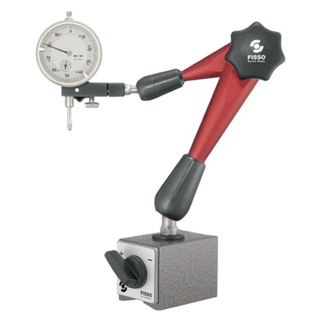 Fisso Magnetmessstativ STRATO-LINE Aktionsradius 200 mm Gesamthöhe 310 mm Haftkraft 750 N (570-1700)