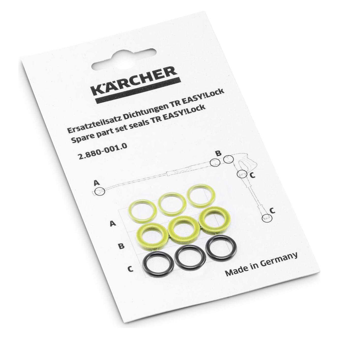 Kärcher Dichtungssatz mit 9x O-Ringen für TR-Gewinde (288010010)