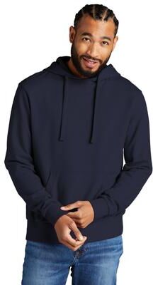 Allmade AL4000 Organic French Terry Pullover Hoodie in Night Sky Navy Blue size Small   Cotton