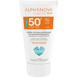 Alphanova, Sonnencreme, SUN Gesicht Bio SPF50+ hypoallergen (SPF 50+, 50 ml)