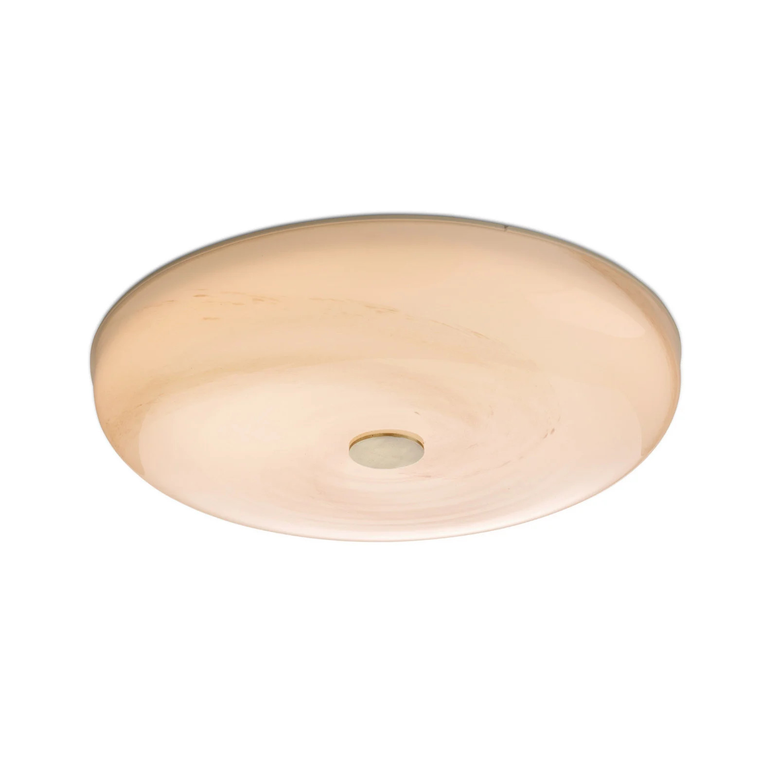 Halo Design STOCKHOLM LED plafondlamp met marmerbruin glas