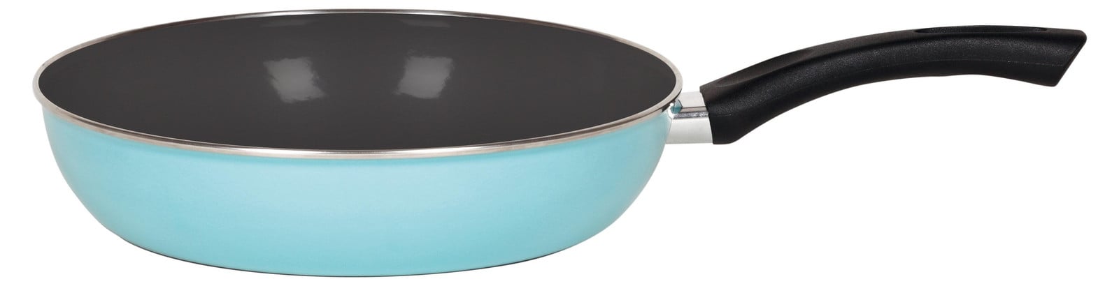 Riess emaille pan Nouvelle Kristallblau diameter 28 cm geschikt voor inductie