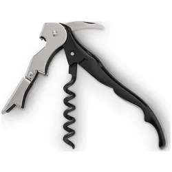 Pulltex Classic Colour Black, Flaschenöffner, Schwarz